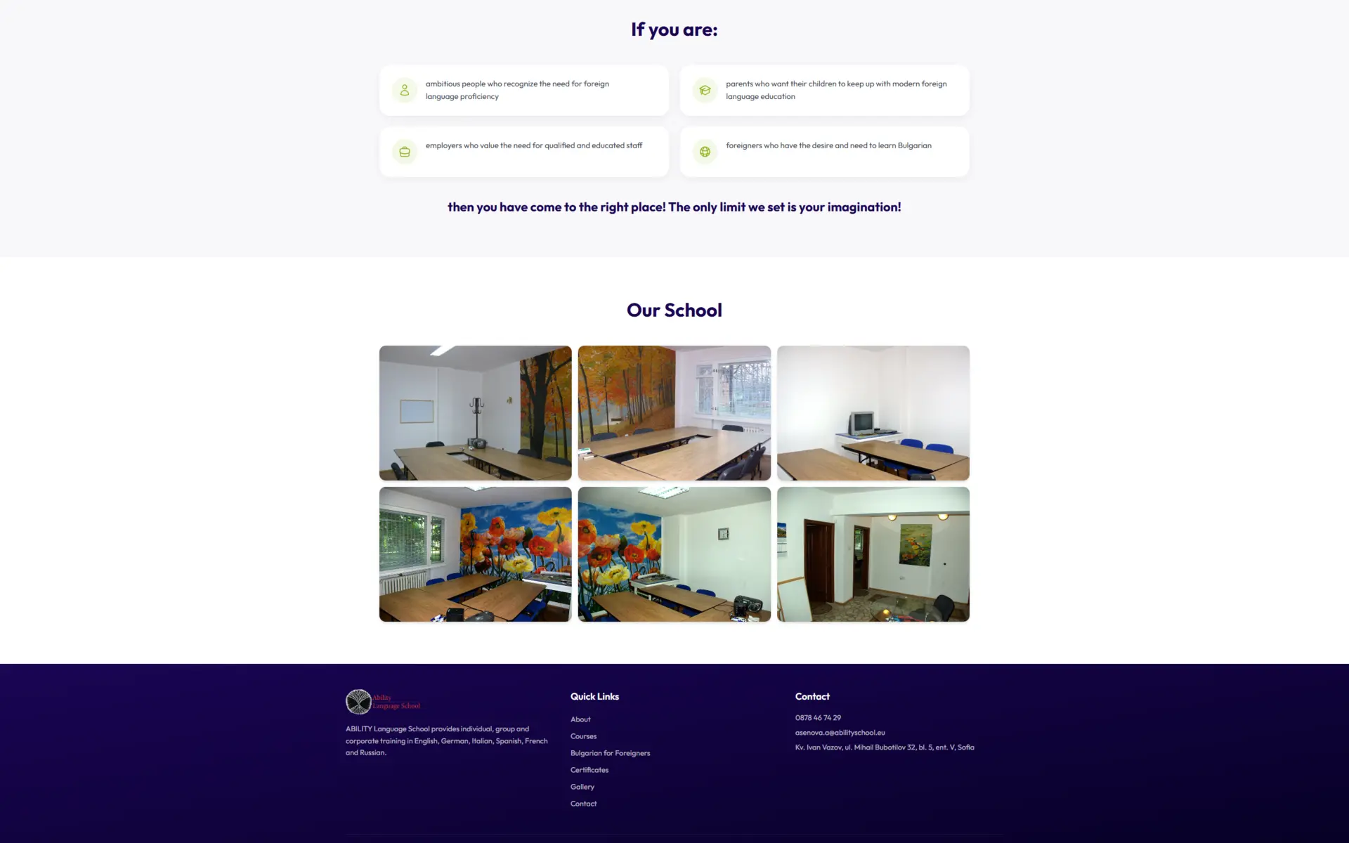 LANGUAGE SCHOOL screenshot