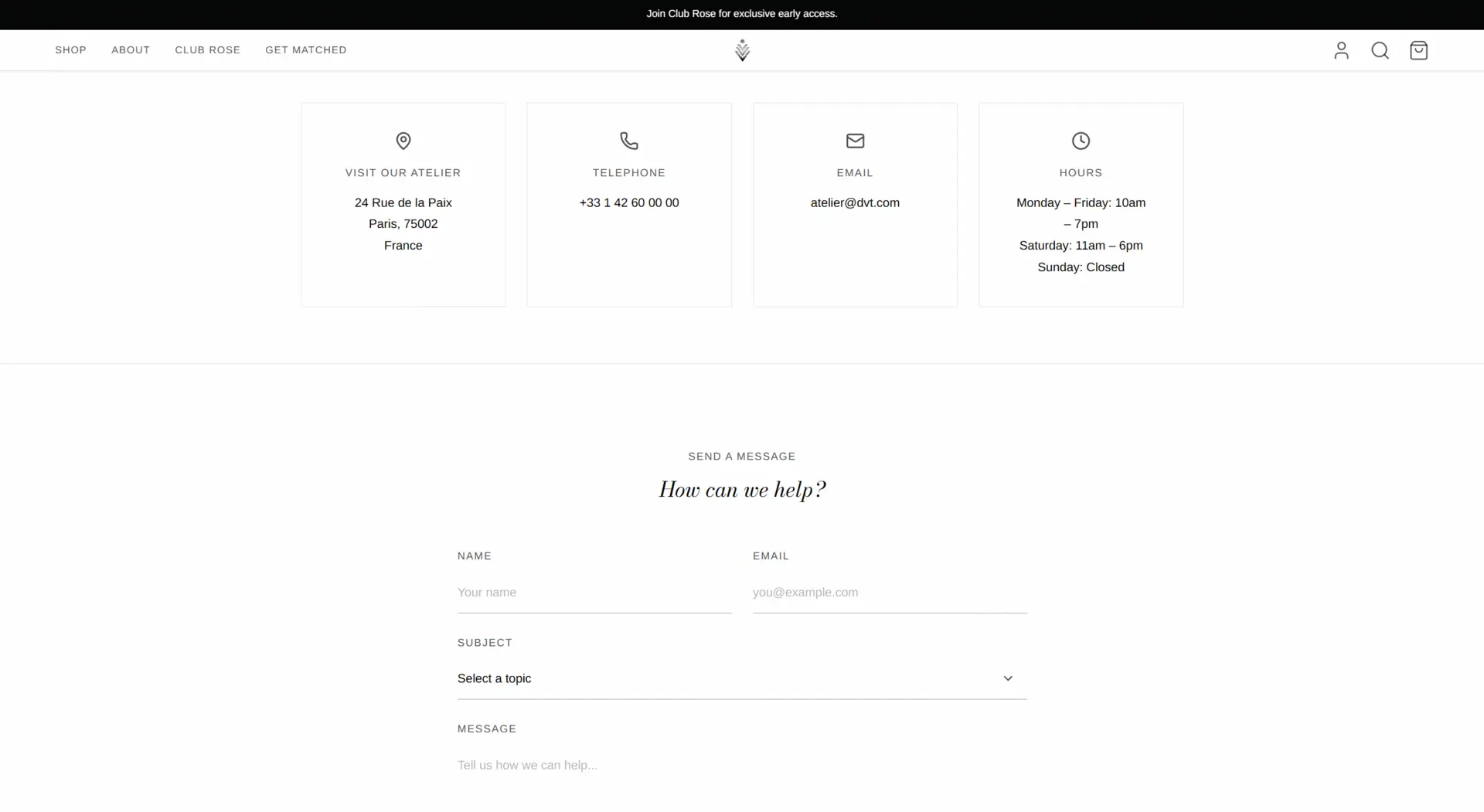 FRAGRANCE BOUTIQUE screenshot